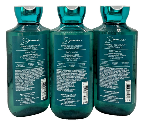 Bath & Body Works LOT of 3 Disney Princess JASMINE Body Wash Shower Gel 10 oz